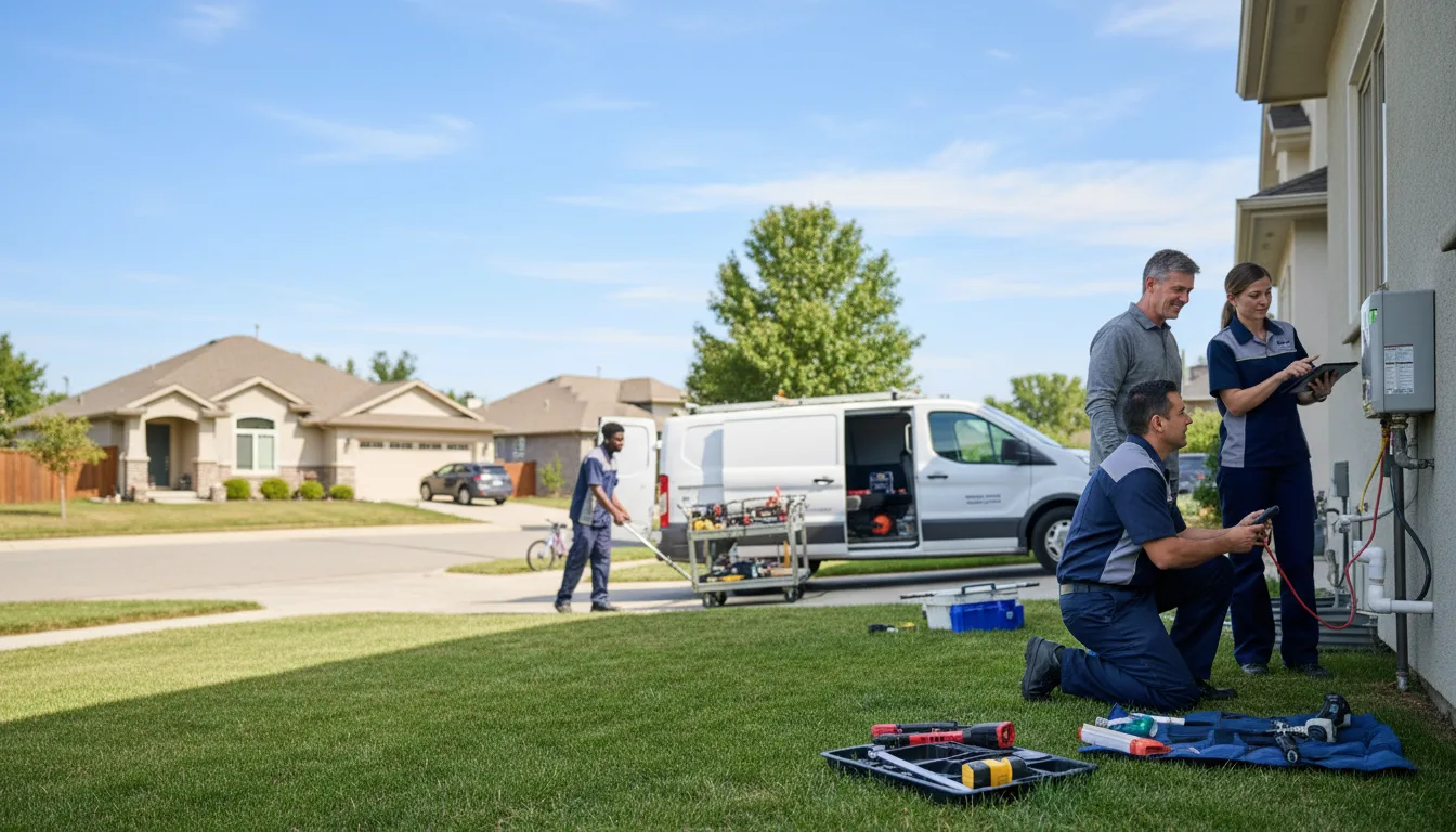 Tankless water heater service in Goodland, KS